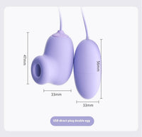 Silicone Vibrating Egg Set - 3-Pack USB Rechargeable