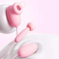 Silicone Vibrating Egg Set - 3-Pack USB Rechargeable
