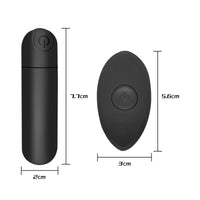 Remote Control Bullet Vibrator - Wireless Mini Pleasure