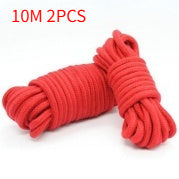 Soft Yarn Bondage Rope 5M-10M - Multi-Color Options