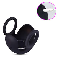 Silicone Ball Stretcher with Vibration - CBT Toy