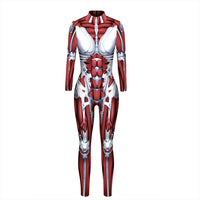 Digital Print Bodysuit - Fantasy Roleplay Jumpsuit
