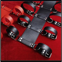 Leather Arm Binder Reverse Prayer Bondage Restraint