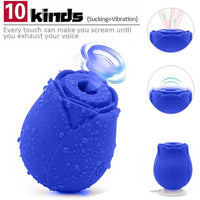 Rose Sucking Vibrator Clit Sucker G-Spot USB Rechargeable
