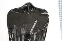 Latex Arm Restraint Jacket with Locking Zipper