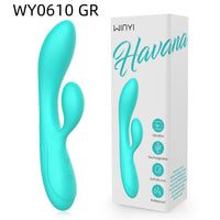 Silicone Vibrator - 10 Modes Rechargeable G-Spot