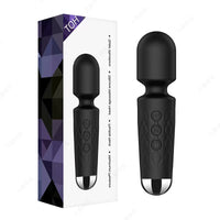AV Magic Wand Vibrator Clitoris Stimulator 18 Modes