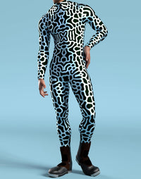 3D Digital Print Spandex Cosplay Bodysuit One-Piece