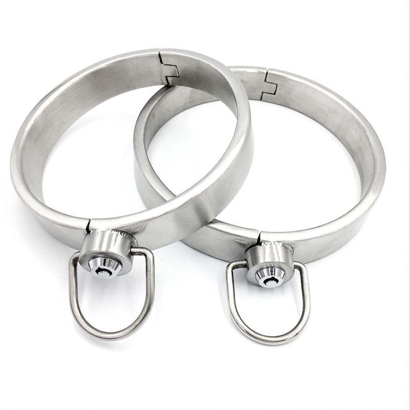 Stainless Steel Locking Collar - BDSM Restraint