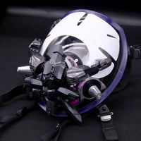 LED Cyberpunk Mask - Light-Up Sci-Fi Helmet
