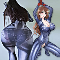 Zipper Jumpsuit Lingerie - Polyester Uniform Costume