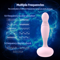 Liquid Silicone Wearable Butt Plug Remote 10 Modes