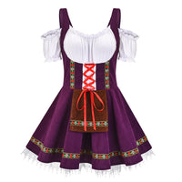 Bavarian Beer Girl Costume Dress - Oktoberfest