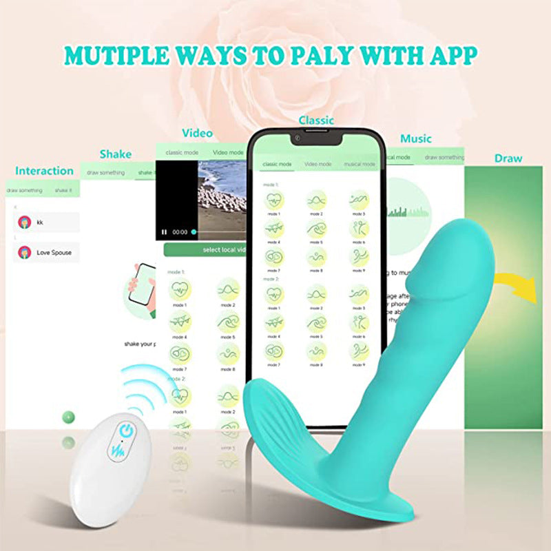 Silicone Wearable Vibrator with APP Remote Control