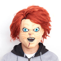 Latex Horror Mask Headgear - Skull Zombie Ghost Devil