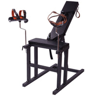 BDSM Restraint Chair - Steel Frame Bondage Furniture