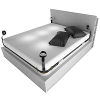 BDSM Forced Leg Splitter with Rope Handcuffs