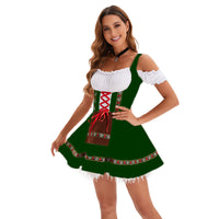 Bavarian Beer Girl Costume Dress - Oktoberfest