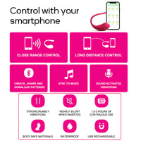 App-Controlled Wearable Vibrator - Hands-Free Pleasure