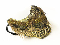 Studded Leather Mask - Punk BDSM Roleplay Mask