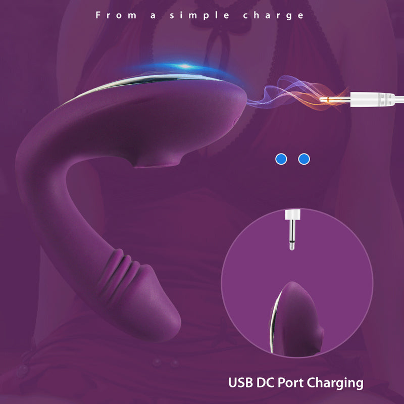 Mini Bullet Vibrator - 10 Modes Silent & Discreet