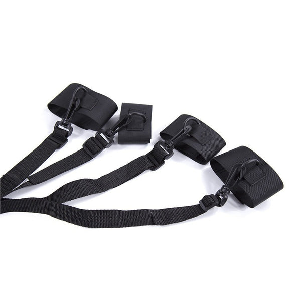 Men And Women Prop Bed Nylon Hand And Foot Restraints