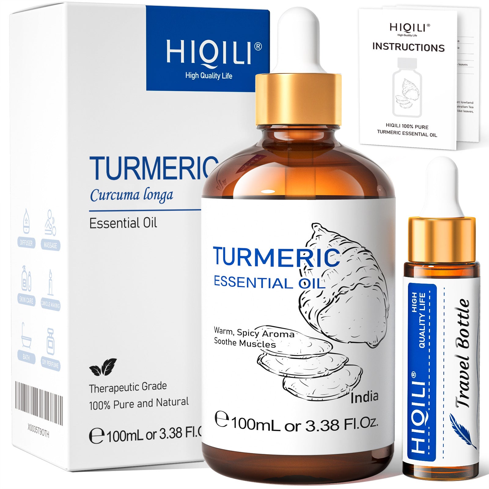 Texture detail of Sensual Massage Oil Essential Oil Aromatherapy 100ml