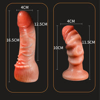 Vibrating Strap-On Double Dildo Women Self Sex Penetration