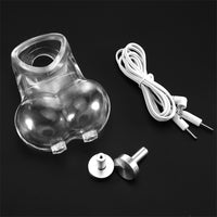 TPE Electric Stimulation Ball Stretcher with Controller
