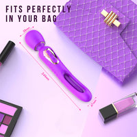7-Mode Slap Vibrator G-Spot Clitoral Stimulator Purple
