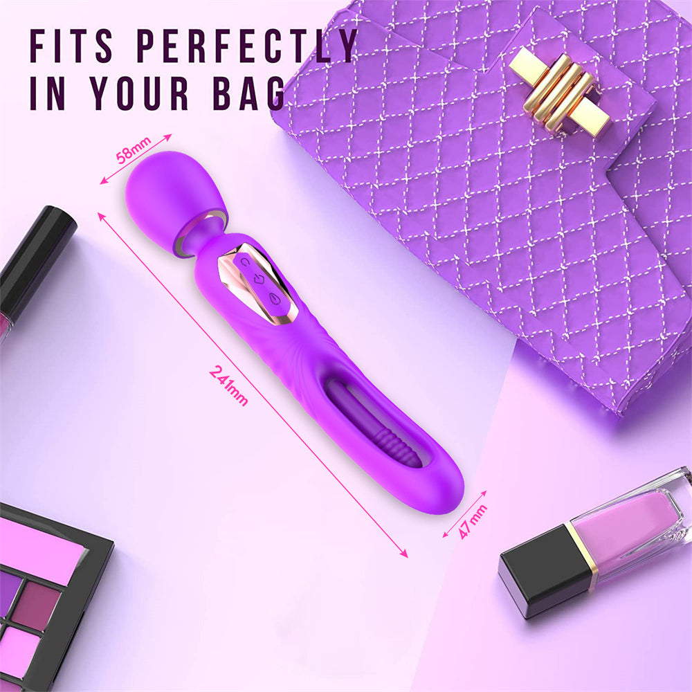 Adult Sex Toys Female Slap Vibrator, Couple Sex Toys With 7 Slap And 10 Vibration   Modes, Female G-spot Clitoral Dildo