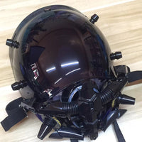 LED Cyberpunk Mask - Light-Up Sci-Fi Helmet