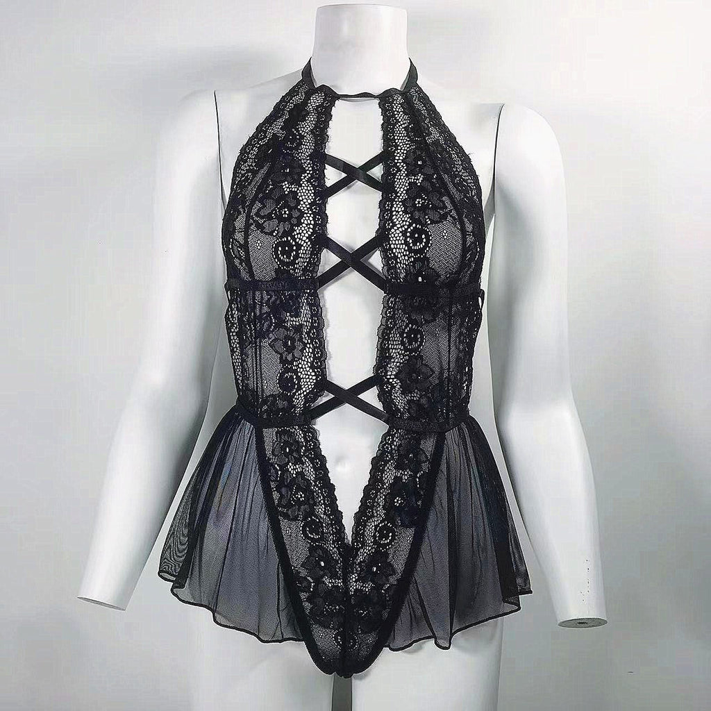 Women's Sexy Attractive Lace Bodysuit