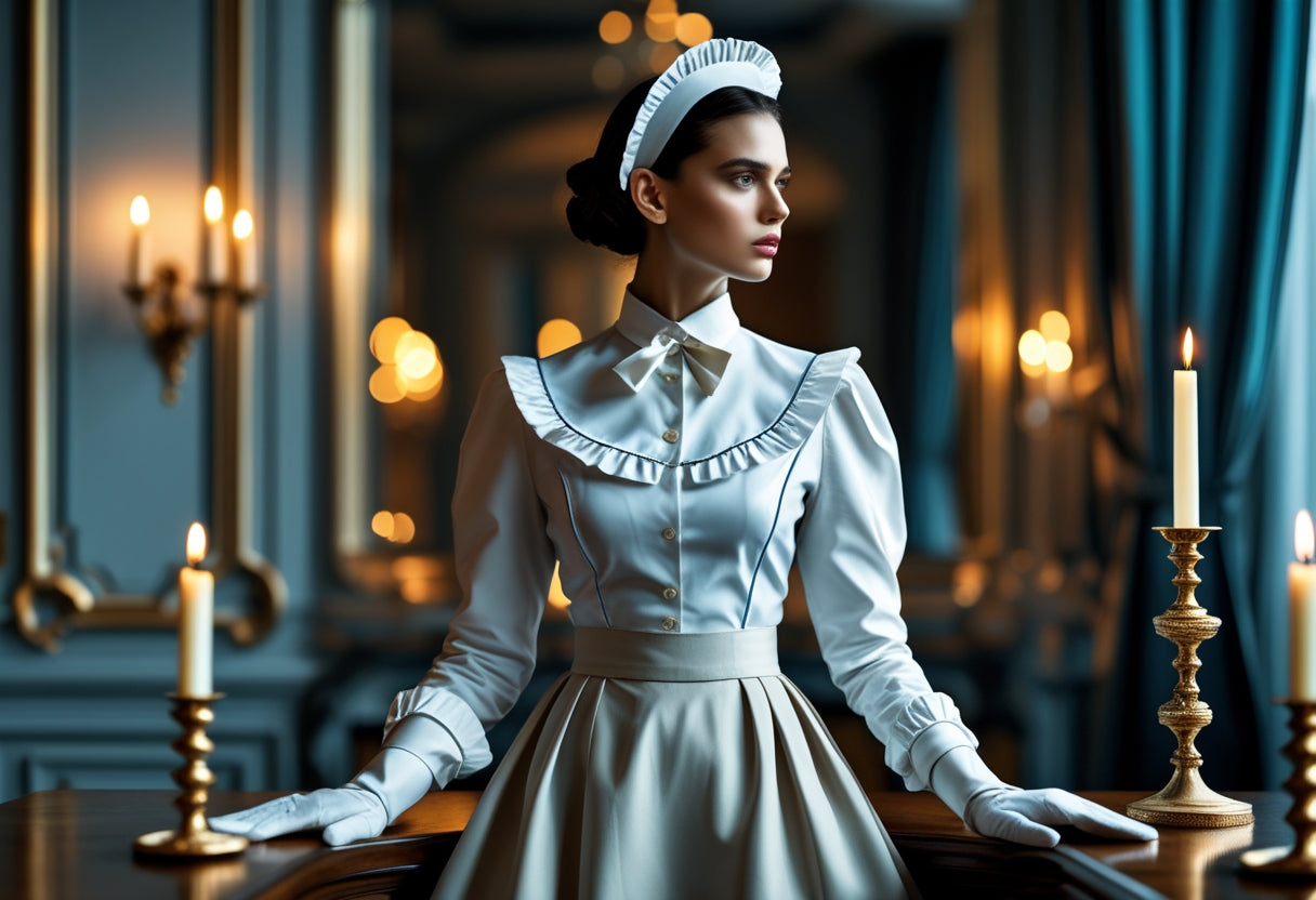 Maid Service Training Scene: Roleplay, Submission & Costume Play